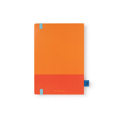 Ruled Notebook - Orange & Red