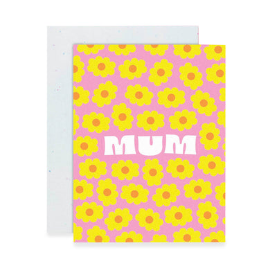 Card - Mum Blooms