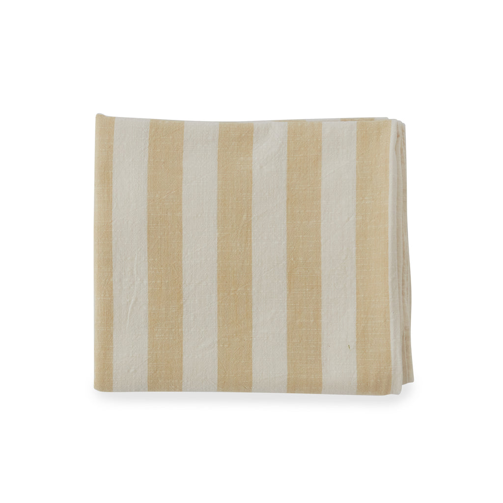 Oyoy - Vanilla Striped Tablecloth