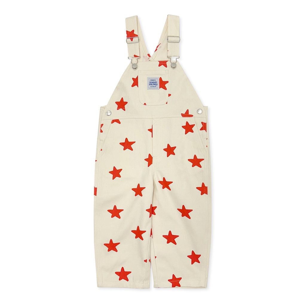 Ninch Red Star Overalls