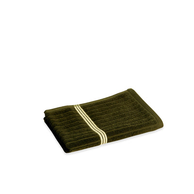 Paper Plane - Baina - Emerald Hand Towel - Moss - $45NZD