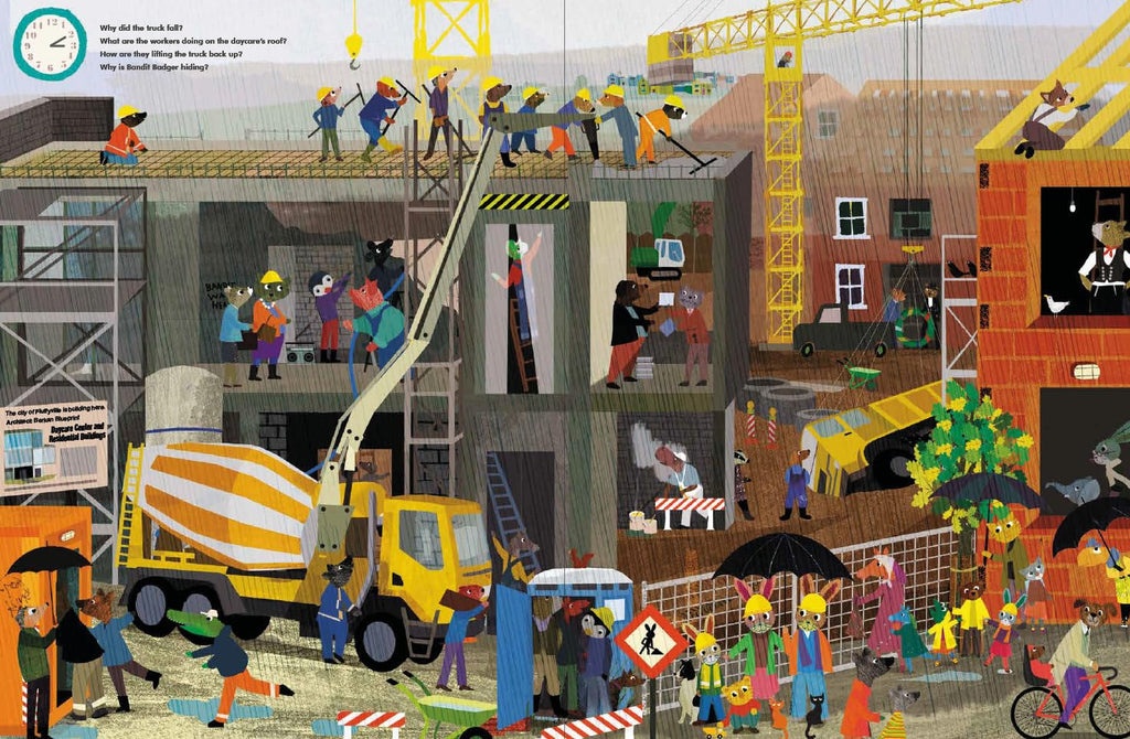 A Day on Fluffyville Construction Site