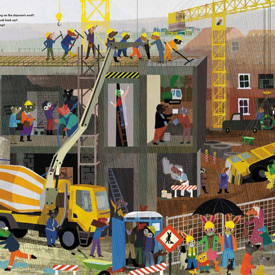A Day on Fluffyville Construction Site