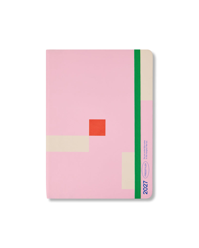 2027 Freestyler Daily Diary - Pink