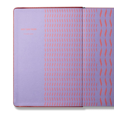 A5 Ruled Notebook - Burgundy