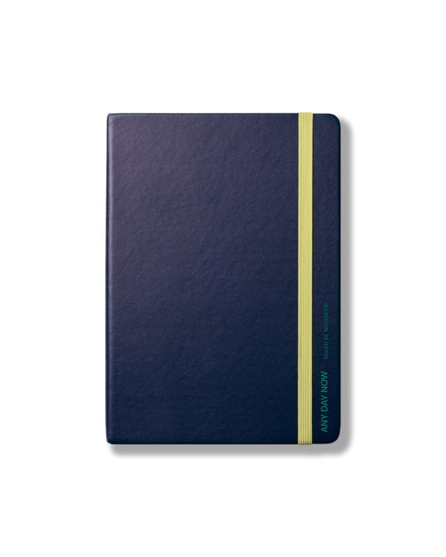 A5 Ruled Notebook - Navy