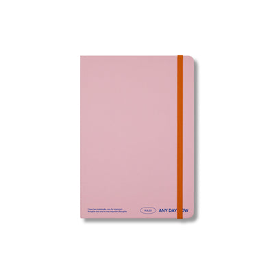 Ruled Notebook - Blush
