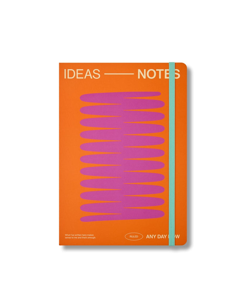 Ruled Notebook - Coral