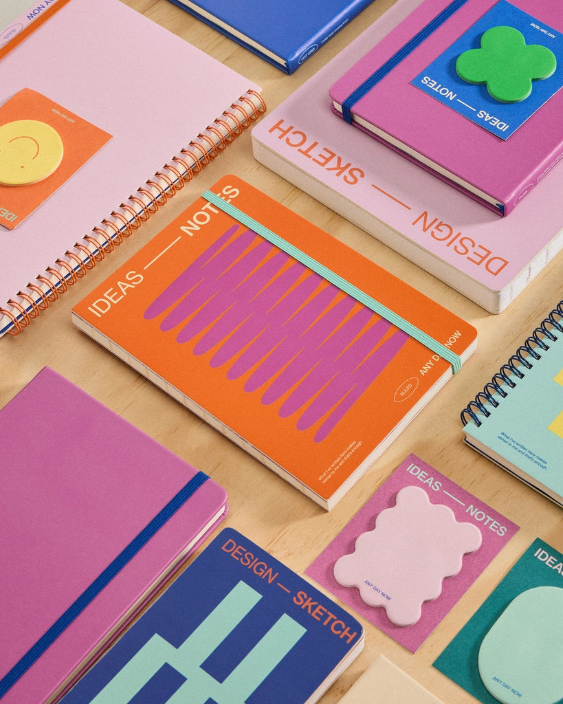 Ruled Notebook - Coral