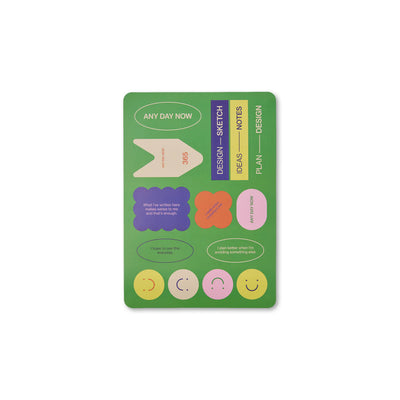 Ruled Smiley Notebook - Butter