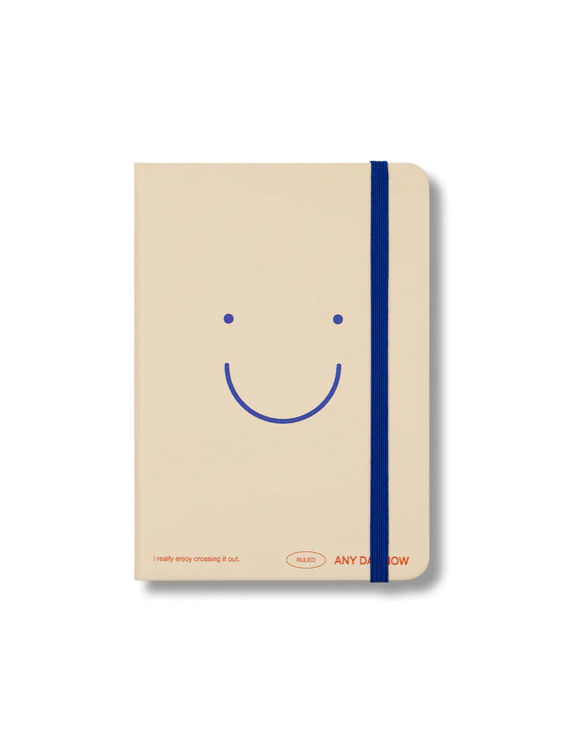 Ruled Smiley Notebook - Sand