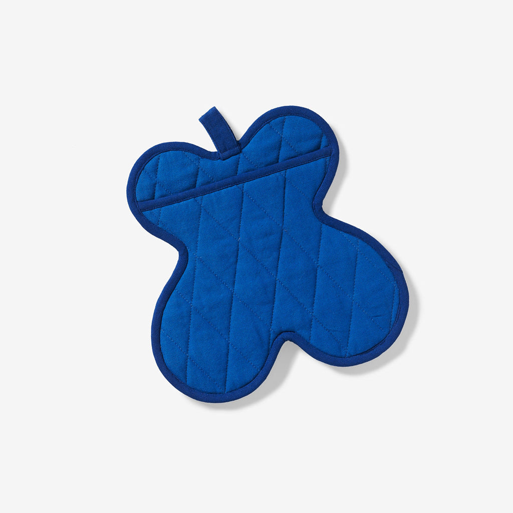 Serving Friends Pot Holder - Blue