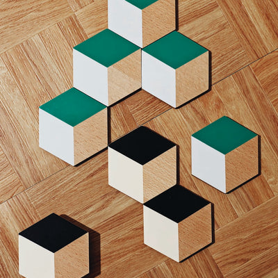 Table Tile Coaster Set