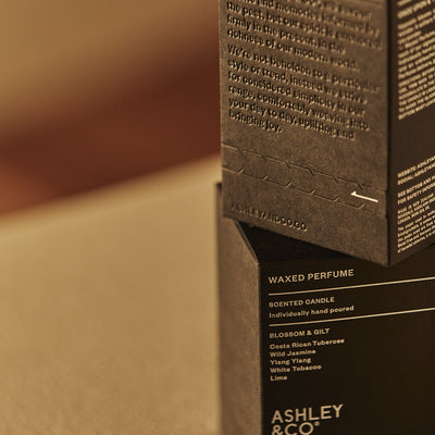 Waxed Perfume Candle