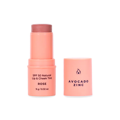Spf 50 Natural Lip & Cheek Tint - Rose