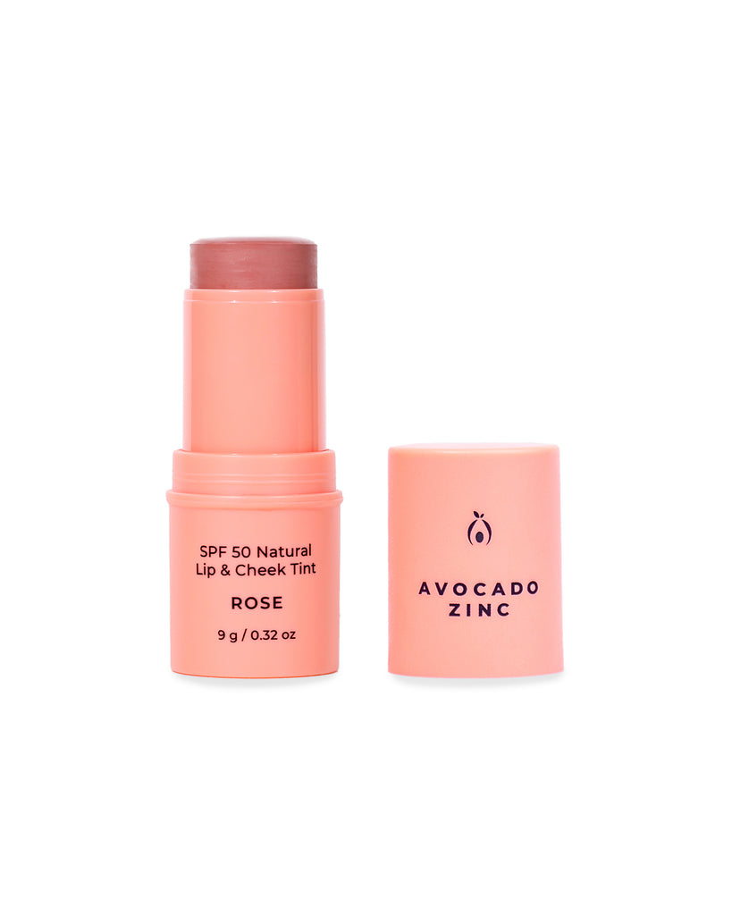 Spf 50 Natural Lip & Cheek Tint - Rose