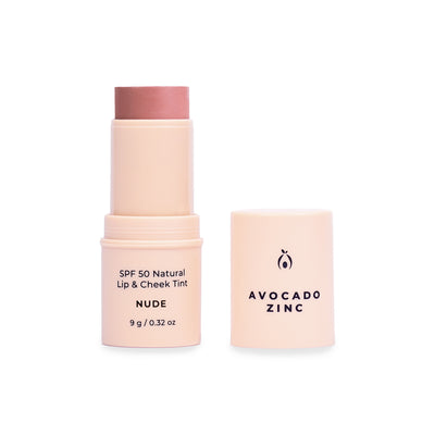 SPF 50 Natural Lip & Cheek Tint - Nude