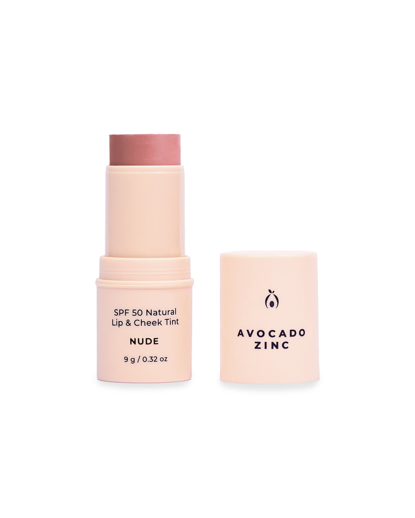SPF 50 Natural Lip & Cheek Tint - Nude