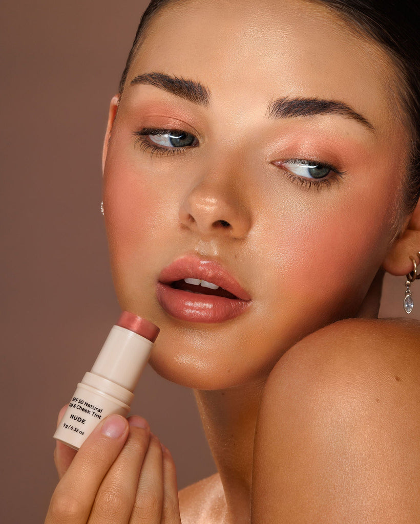SPF 50 Natural Lip & Cheek Tint - Nude
