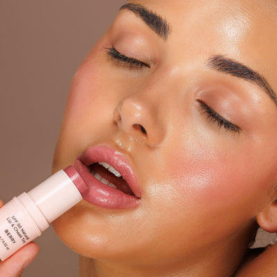 Spf 50 Natural Lip & Cheek Tint - Berry
