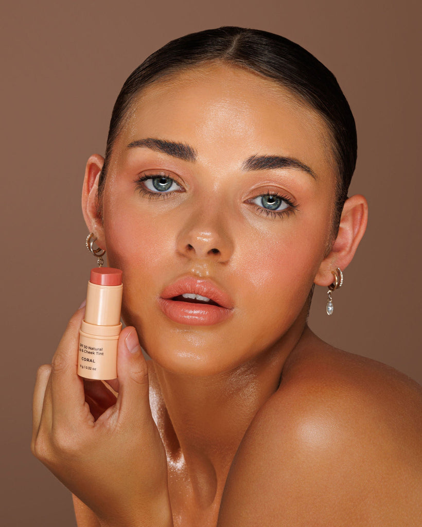Spf 50 Natural Lip & Cheek Tint - Coral