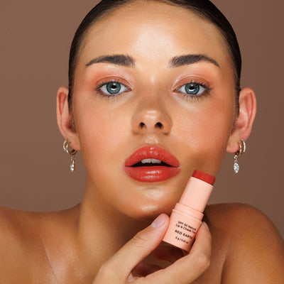 Spf 50 Natural Lip & Cheek Tint - Red Earth