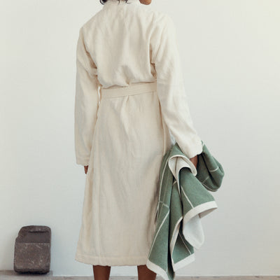 Sulis Bath Robe - Ivory