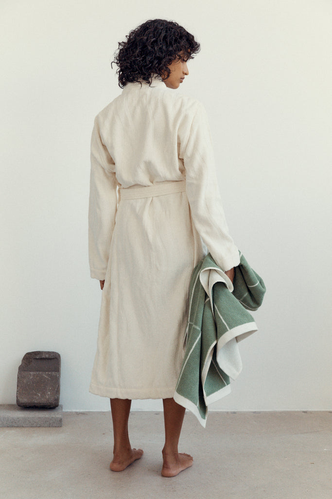 Sulis Bath Robe - Ivory