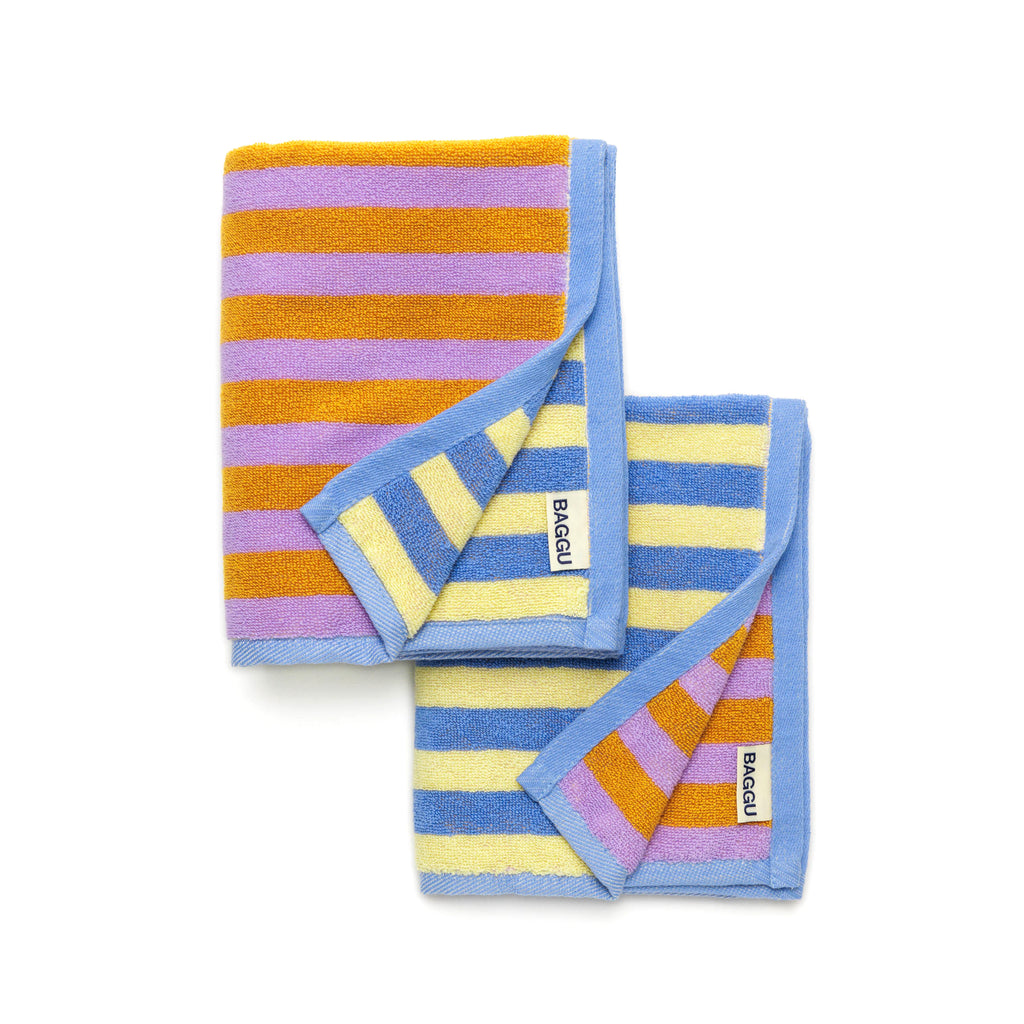 Paper Plane - Baggu - Hotel Stripe Hand Towel