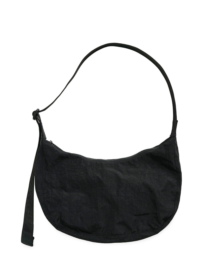 Medium Crescent Bag - Black
