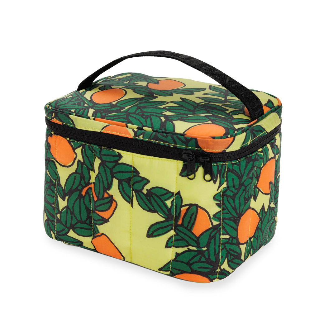 Baggu - Puffy Lunch Cooler Bag - Orange Trees