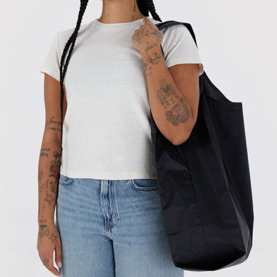 Big Shopping Carry Bag - Black