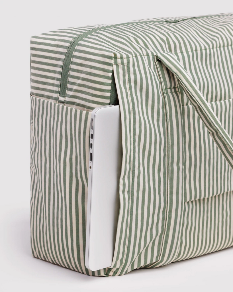 Cloud Carry-On Bags - Sage Stripe