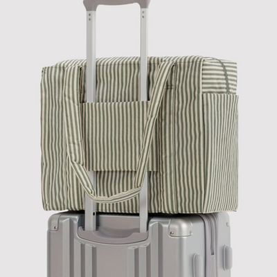 Cloud Carry-On Bags - Sage Stripe