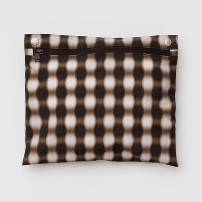Cloud Carry-On Bags - Blurred Brown Gingham