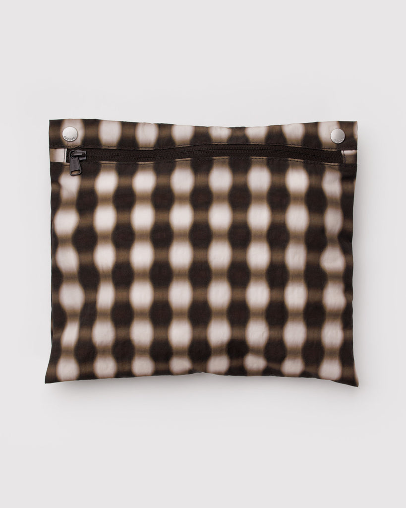 Cloud Carry-On Bags - Blurred Brown Gingham