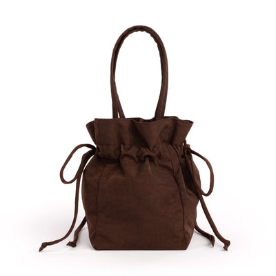 Drawstring Bag - Coffee
