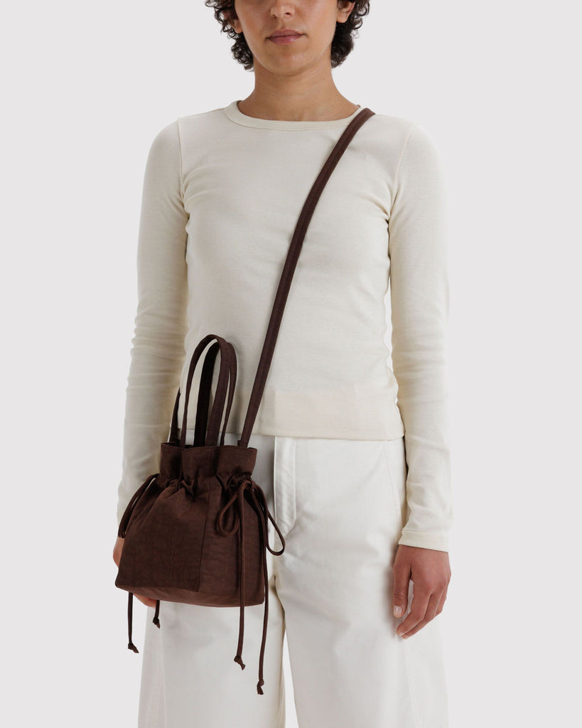 Drawstring Bag - Coffee