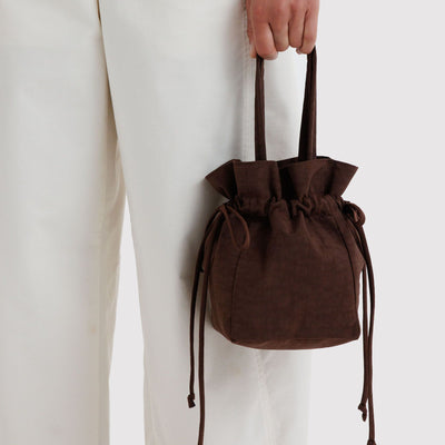 Drawstring Bag - Coffee
