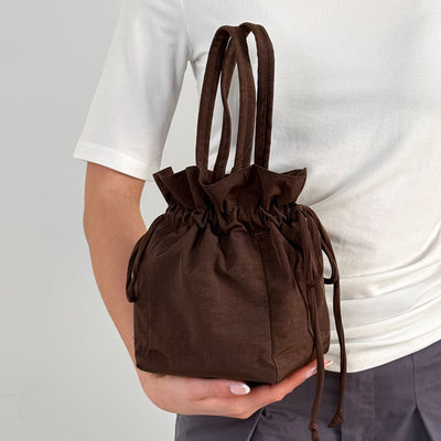 Drawstring Bag - Coffee