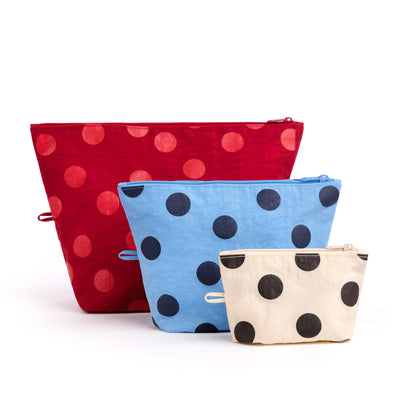 Go Pouch Set - Polka Dot Mix