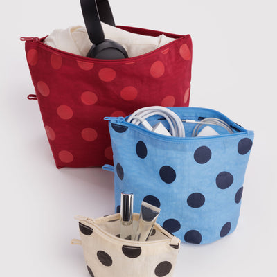 Go Pouch Set - Polka Dot Mix