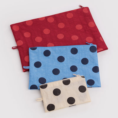 Go Pouch Set - Polka Dot Mix