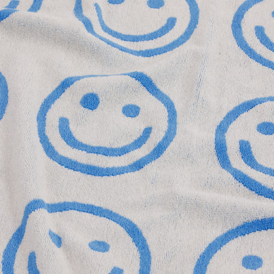 Happy Bath Towel - Sky Blue