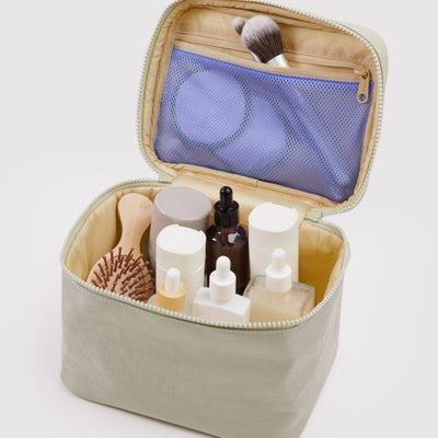 Large Cosmetic Case - Celadon