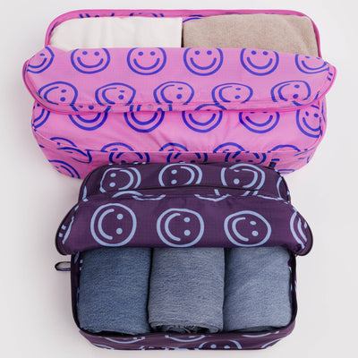 Large Packing Cube Set - Bright Happy Mix