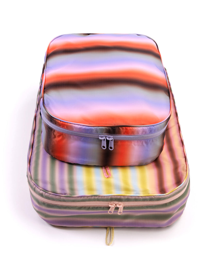 Large Packing Cube Set - Gradient Stripes