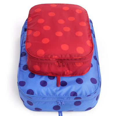 Large Packing Cube Set - Polka Dot Mix