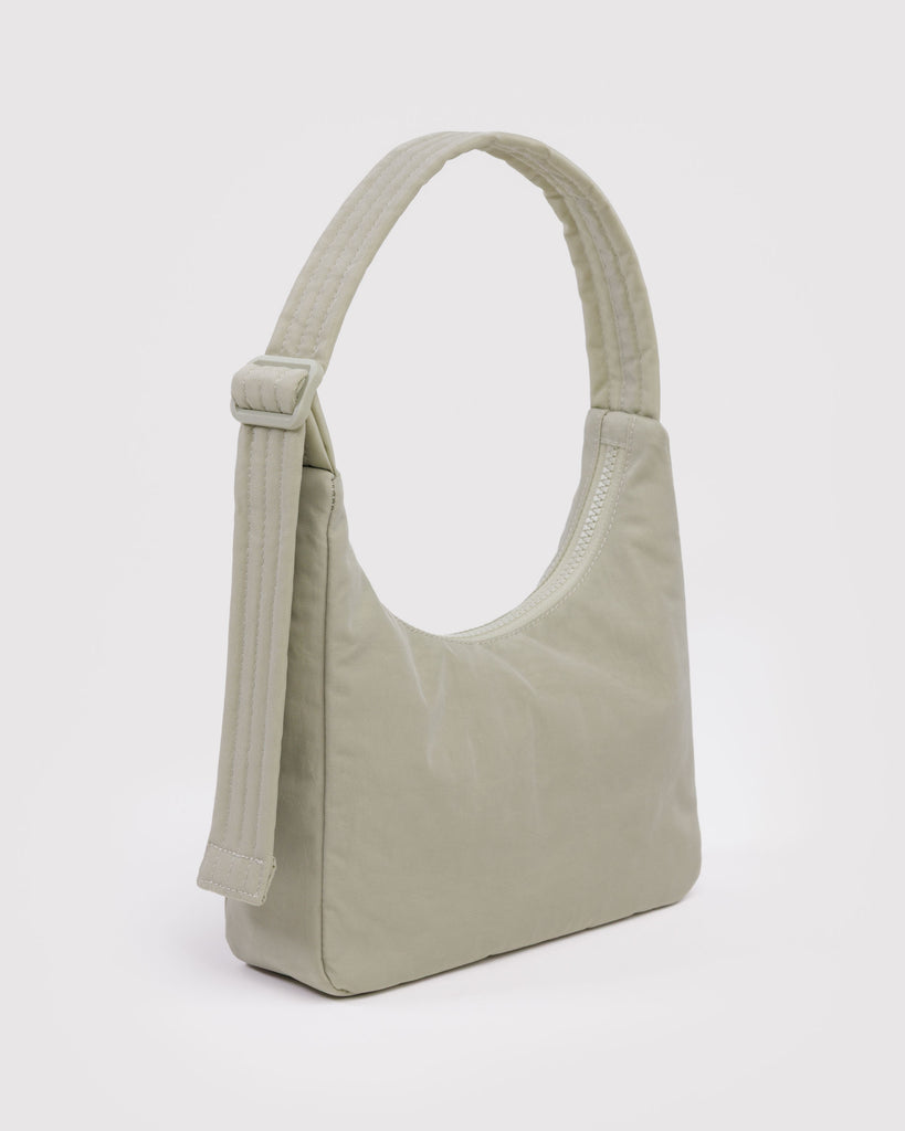 Mini Nylon Shoulder Bag - Celadon