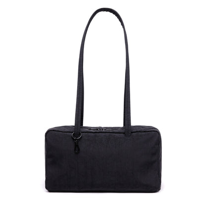 Nylon Bowler Bag - Black